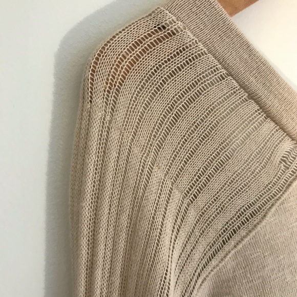 SPARKLE & FADE Cream Knit Low Back Sweater - Picture 6 of 6
